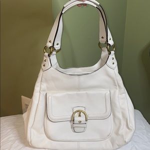 White Coach Handbag
